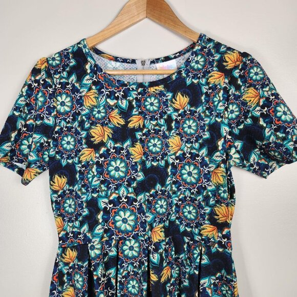 LuLaRoe Amelia Floral Dress With Pockets - Picture 2 of 6
